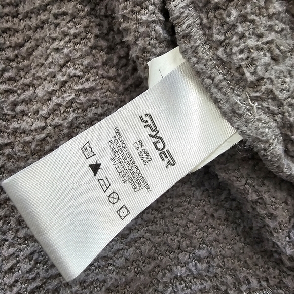 Spyder Boys full zip fleece jacket/ sweatshirt hoodie youth large - Picture 8 of 10